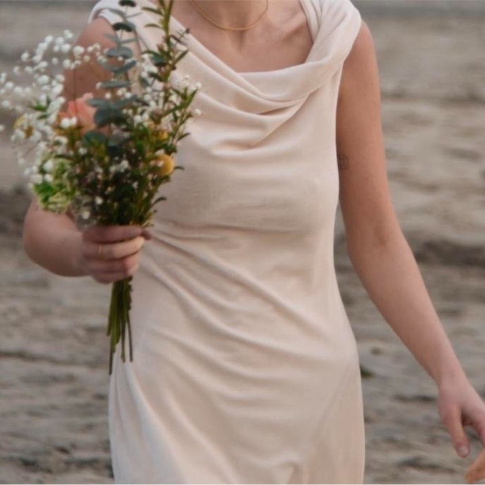 Elegant Cream Dress